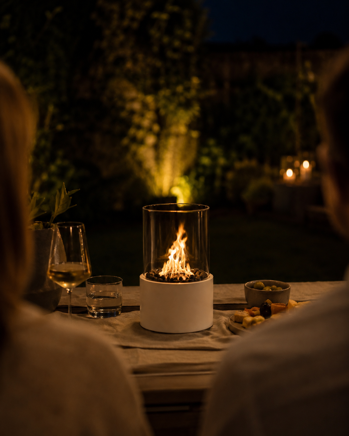 Elias Table Fireplace