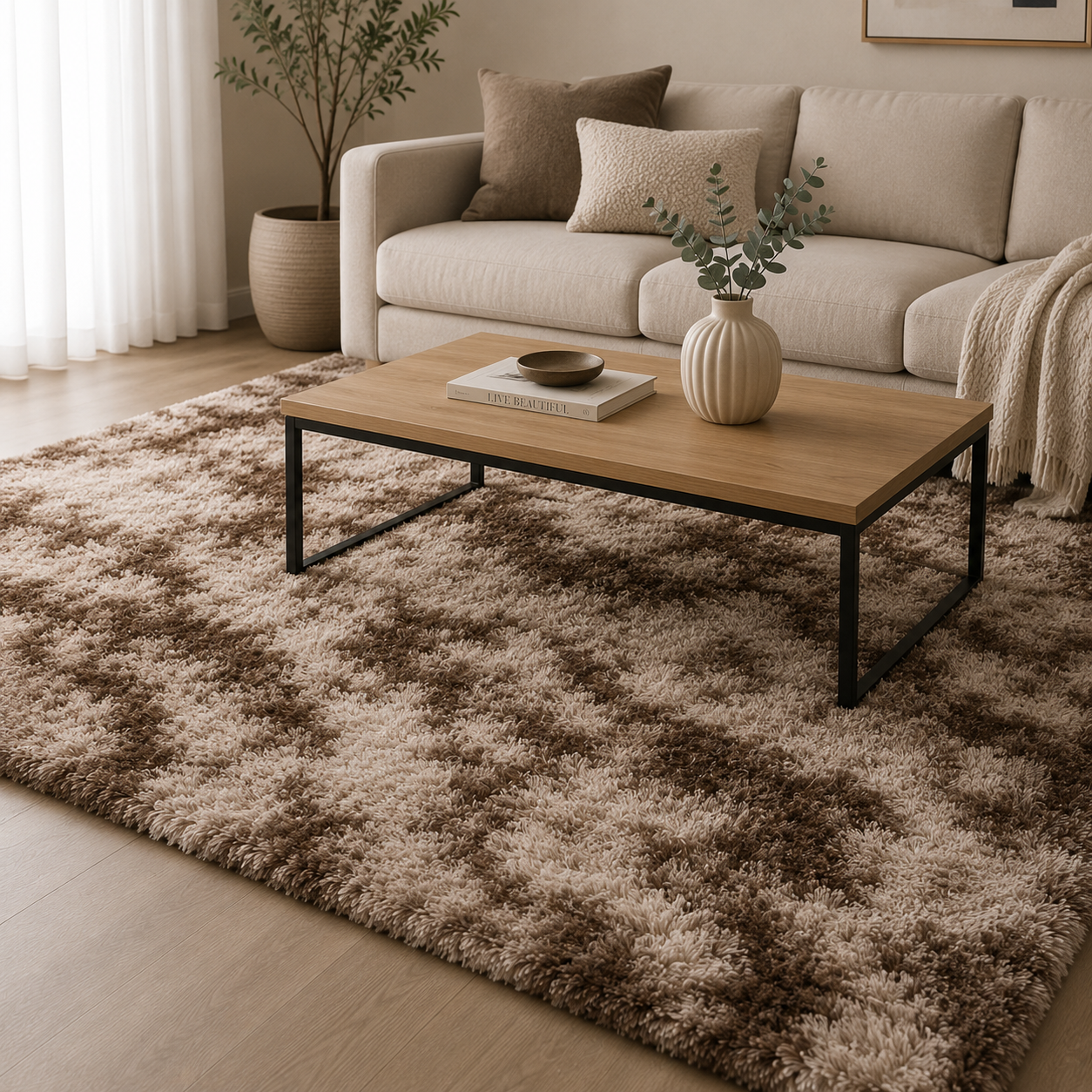 MIRA plush rug