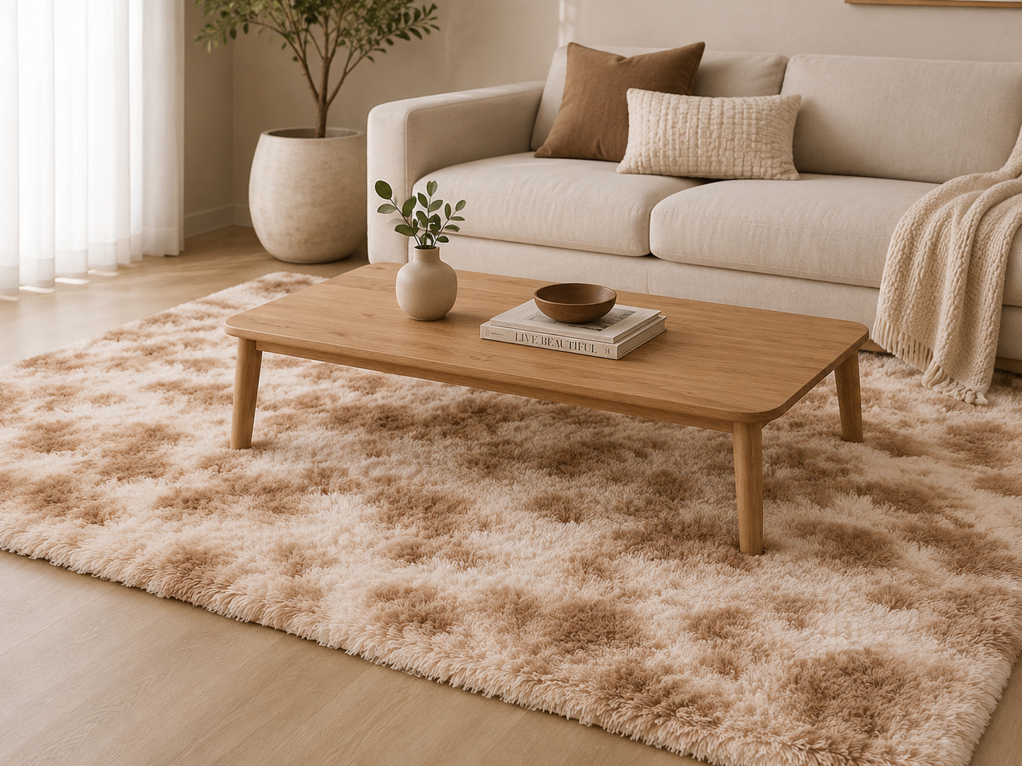 MIRA plush rug